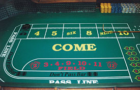 Image result for craps table