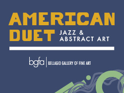 Bellagio Gallery of Fine Art American Duet: Jazz & Abstract Art