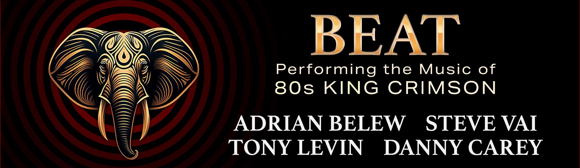 BEAT – Belew, Vai, Levin, Carey Play 80s King Crimson show
