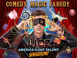 Lioz - Comedy Magic Parody live at Planet Hollywood!