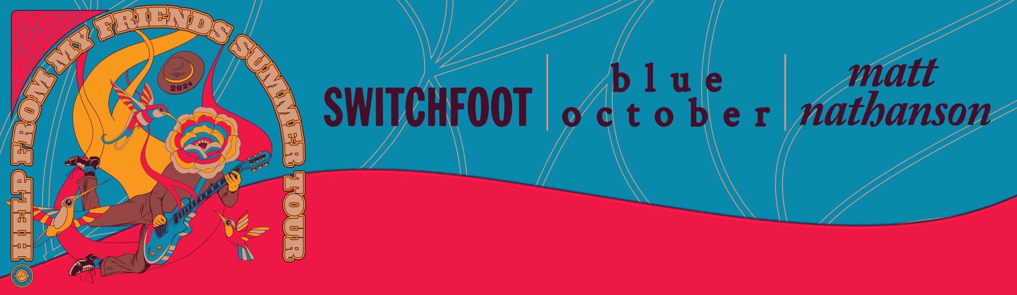 Switchfoot, Blue October, and Matt Nathanson – Help From My Friends Tour show