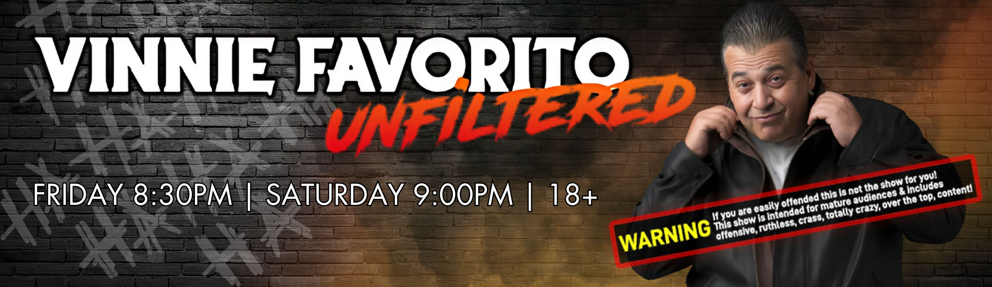 Vinnie Favorito Unfiltered show