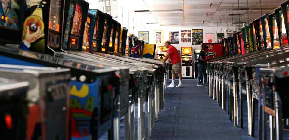 Pinball Hall of Fame attraction